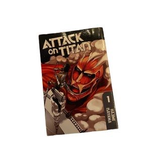 Attack on Titan vol 1 manga book